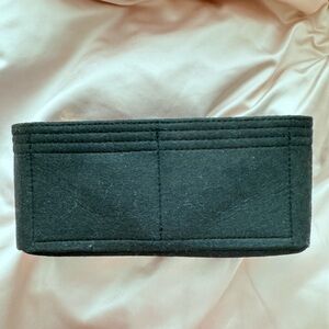 New black felt purse handbag insert organizer
